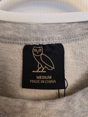 October's Very Own - crewneck ash heather grey sweatshirt